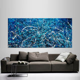 Florida Wall Art, Blue Painting, Original Artwork - Vintage Beauty 108