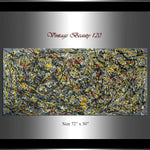 Original Paintings | One of a Kind | Jackson Pollock Style | Large Modern Art - Vintage Beauty 120