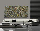 Original Paintings | One of a Kind | Jackson Pollock Style | Large Modern Art - Vintage Beauty 120