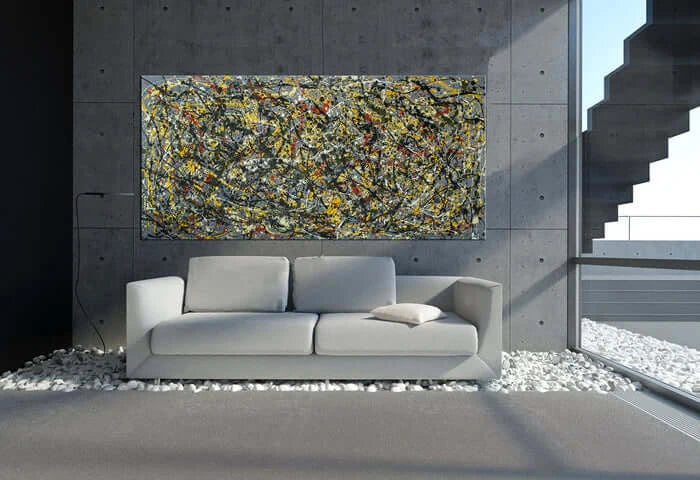 Original Paintings | One of a Kind | Jackson Pollock Style | Large Modern Art - Vintage Beauty 120
