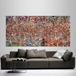 Contemporary Wall Art – Large Modern Art - Jackson Pollock style - Vintage Beauty 158
