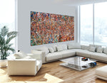 Contemporary Wall Art – Large Modern Art - Jackson Pollock style - Vintage Beauty 158