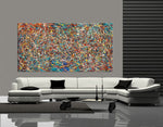 Contemporary Wall Art – Large Modern Art - Jackson Pollock style - Vintage Beauty 159