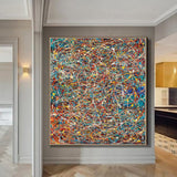 Contemporary Wall Art – Large Modern Art - Jackson Pollock style - Vintage Beauty 159