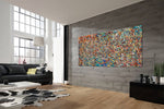 Contemporary Wall Art – Large Modern Art - Jackson Pollock style - Vintage Beauty 159