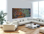 Wall Art | Abstract Paintings | Jackson Pollock Style | Large Modern Art - Vintage Beauty 17
