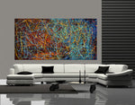 Wall Art | Abstract Paintings | Jackson Pollock Style | Large Modern Art - Vintage Beauty 17