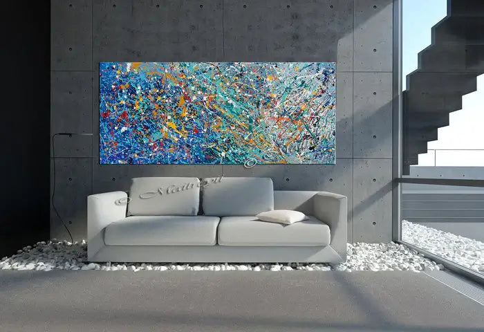 Paintings to Buy | Jackson Pollock | LargeModernArt - Vintage Beauty 98