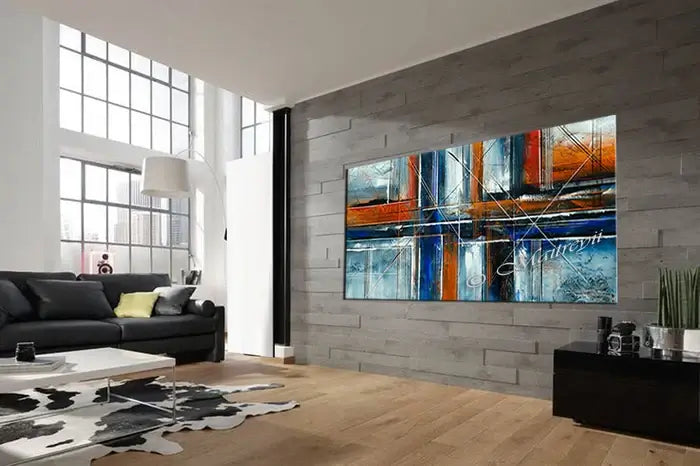 Abstract Art Oil Painting on Canvas Modern Wall Art Original Artwork for Sale | Online Art Gallery