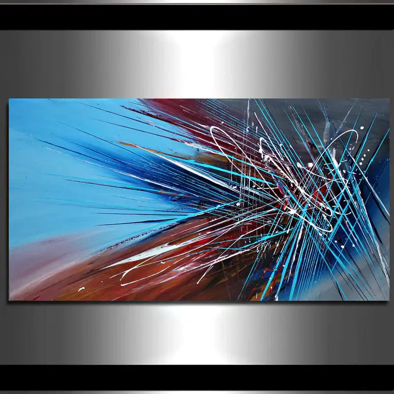 Original Painting For Sale | Disposition Abstract art | LargeModernArt - LargeModernArt