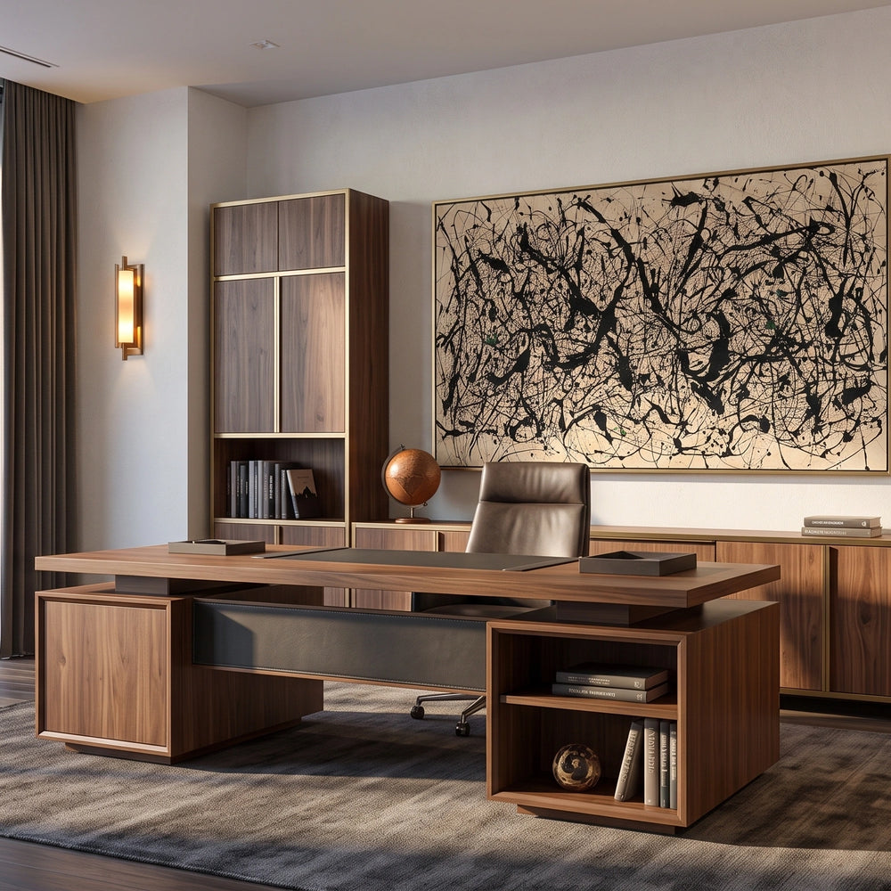 Jackson Pollock Style Painting – Contemporary Abstract Art - Luxurious Strings 3