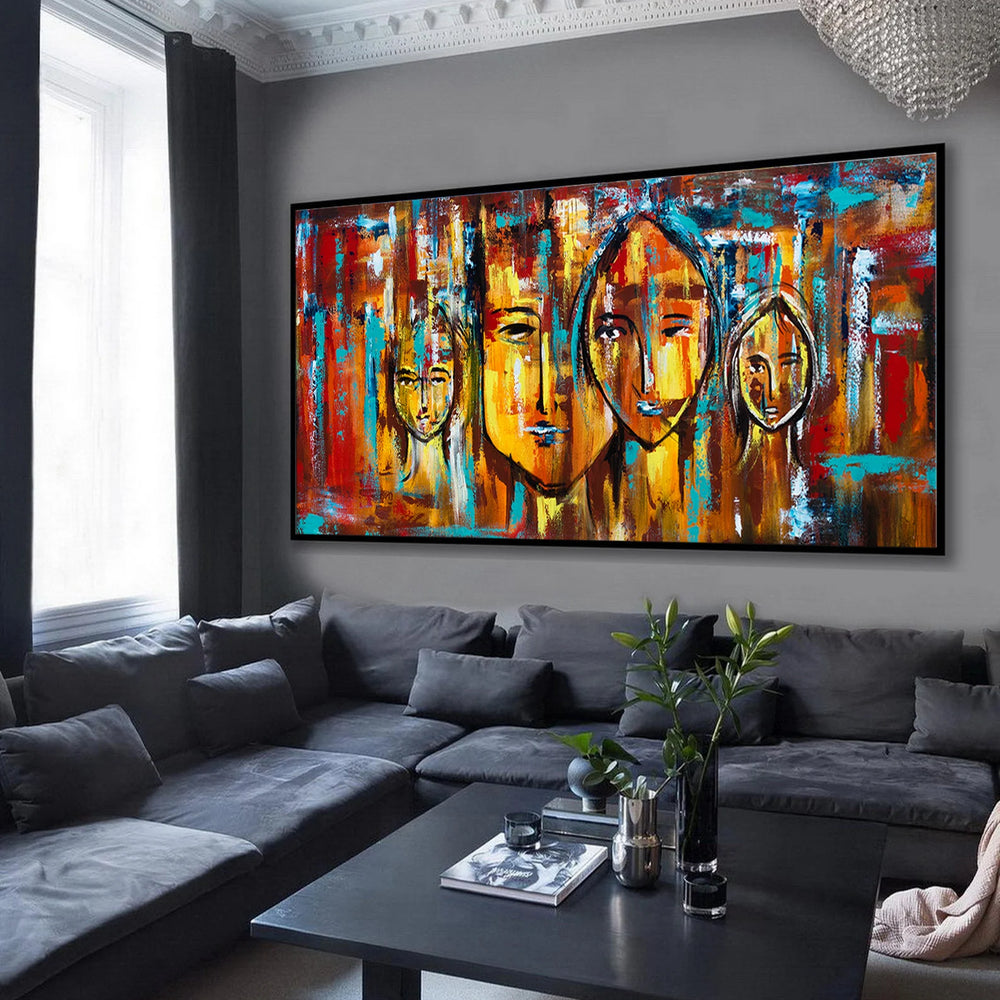 Family Painting – Heartwarming Art for Home Walls - The Family