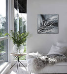 Black White Painting On Canvas Original Artwork For Sale, Modern Interior Decor - Unreal Beauty 3 - LargeModernArt