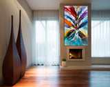 Abstract Modern Art Oil Painting on Canvas Modern Wall Art Amazing Painting - Amazing Abstract 19 - LargeModernArt