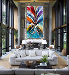 Abstract Modern Art Oil Painting on Canvas Modern Wall Art Amazing Painting - Amazing Abstract 19 - LargeModernArt