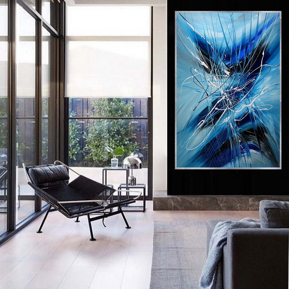 large Wall Art - Blue Ray