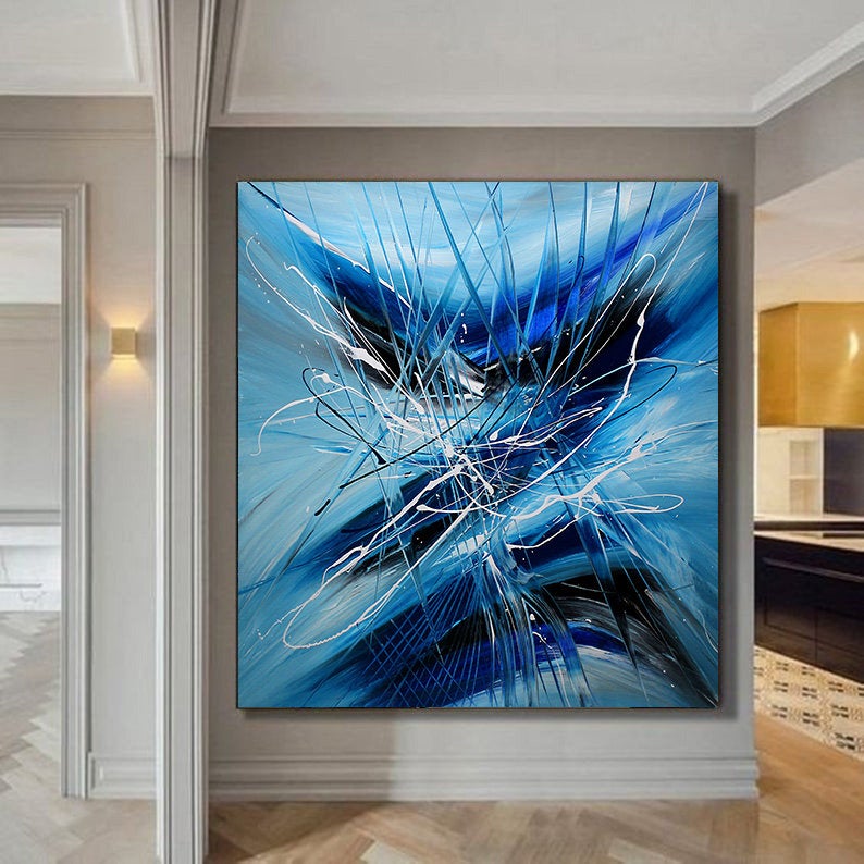 large Wall Art - Blue Ray