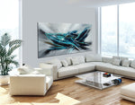 Original art for sale | Buy Abstract Paintings | Large Modern Art - Fighter Plane 3 - LargeModernArt
