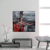 Original Abstract Art For Sale - Modern Wall Art Luxury Homes Office - Light Storm - LargeModernArt