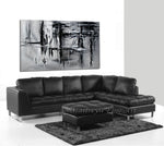 Black and White Large Painting For Modern Homes - Light And Shade 2 - LargeModernArt