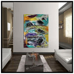 Large Painting Modern Art for sale Online Gallery Original Painting on Canvas - Large Painting 117 - LargeModernArt