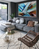 Large Modern Art for Sale | Original Paintings office living room decoration‎ | Largemodernart - LargeModernArt