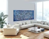 Abstract Angel Paintings | Jackson Pollock Style | Large Modern Art - Luxurious Style -7 - LargeModernArt