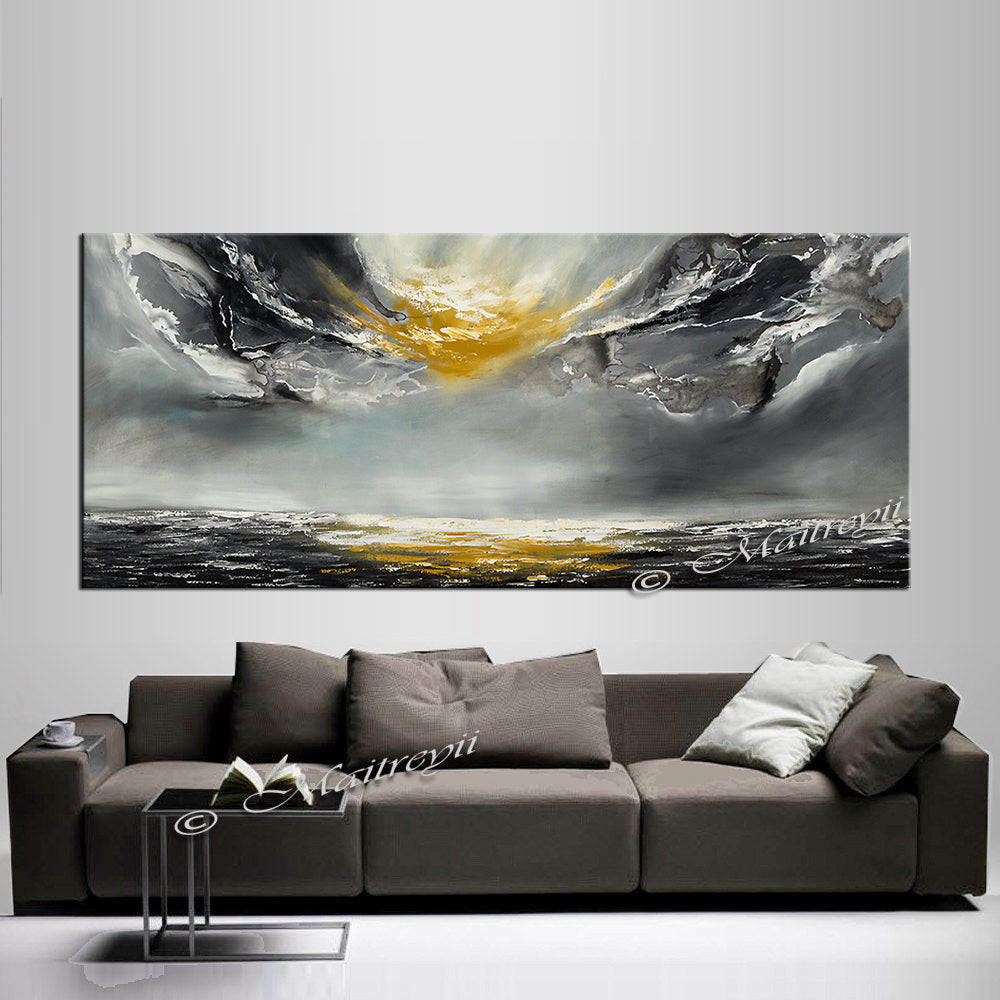 Large Modern Art Oil Painting on Canvas Modern Wall Art oversize Painting -  Amazing Abstract 11