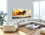 Large Ocean Art Oil Painting on Canvas Modern Wall Art Seascape Painting - Seascape 2 - LargeModernArt