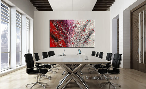 Original Paintings For Sale | Modern Wall Art On Canvas | Sparkling Beauty 2 - LargeModernArt