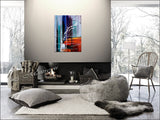 Multicolored Art On Canvas Original Artwork For Sale, Modern Interior Decor - Unreal Beauty 10 - LargeModernArt
