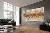 Painting Jackson Pollock Multiple Size Drip Style Abstract art on Canvas, large Wall Art - Beauty of Bridge 12 - LargeModernArt