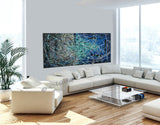 Jackson Pollock Style | Abstract artwork large oil painting oversize luxury Homes - Vintage Beauty 44 - LargeModernArt