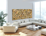 Abstract Angel Paintings | Jackson Pollock Style | Large Modern Art - Vintage Beauty 112 - LargeModernArt