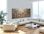 Cool Abstract Art - Jackson Pollock Style Abstract Paintings - Vintage Beauty 117 - LargeModernArt