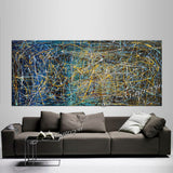 Large Paintings Online | Jackson Pollock | Large Modern Art - Vintage Beauty 66 - LargeModernArt