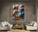 Original Painting Modern Decor - Waterfall Beauty 8 - LargeModernArt