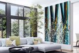 Jackson Pollock Style artwork for sale large Oil Painting on Canvas - Modern paintings luxury homes - LargeModernArt