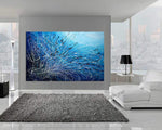 Blue Modern Art For Luxury Homes | Ocean Spray